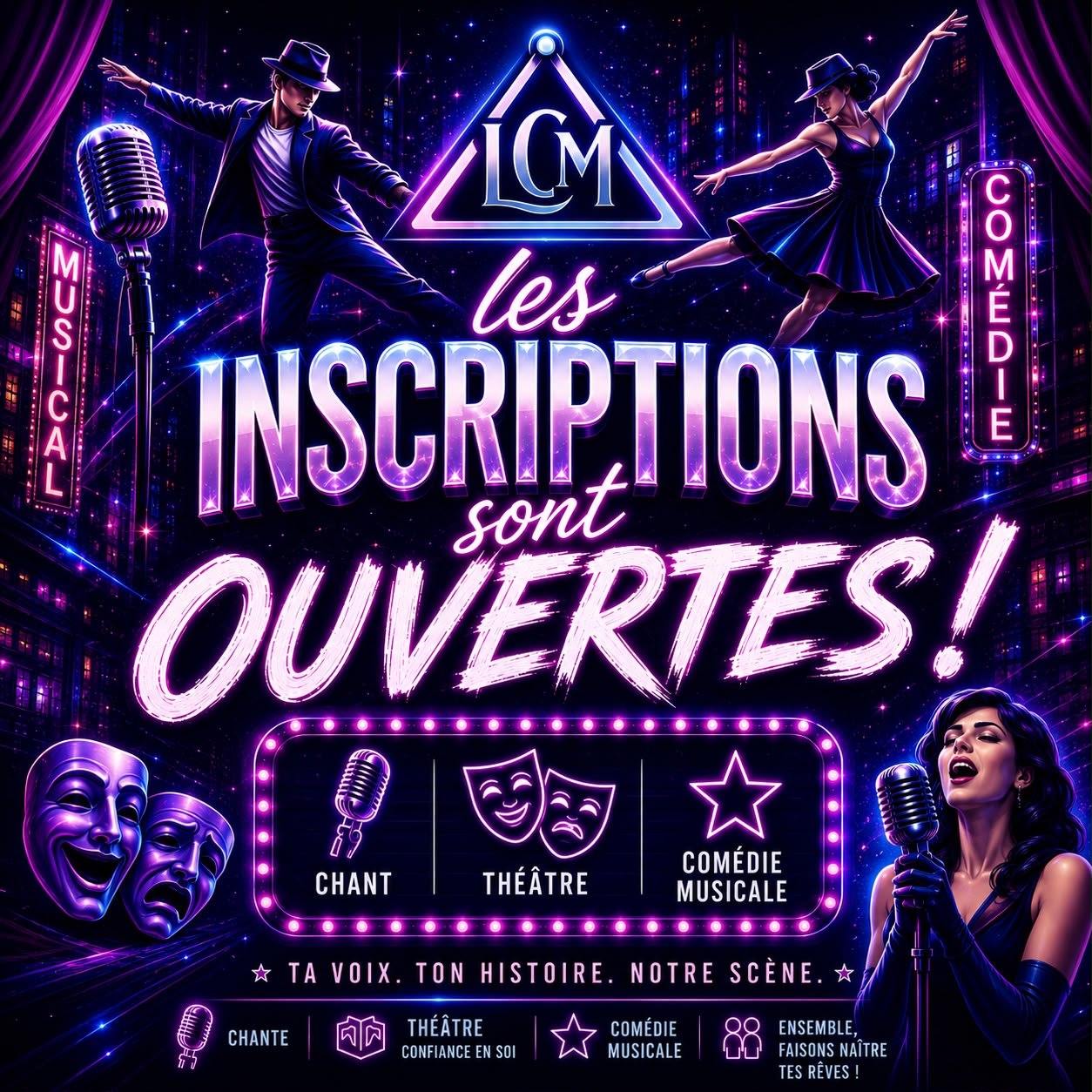 Inscriptions LCM ouvertes pour la saison 2026